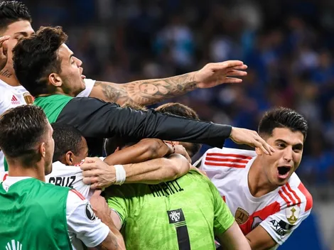 Milan siguió a un jugador de River en el último partido de Libertadores