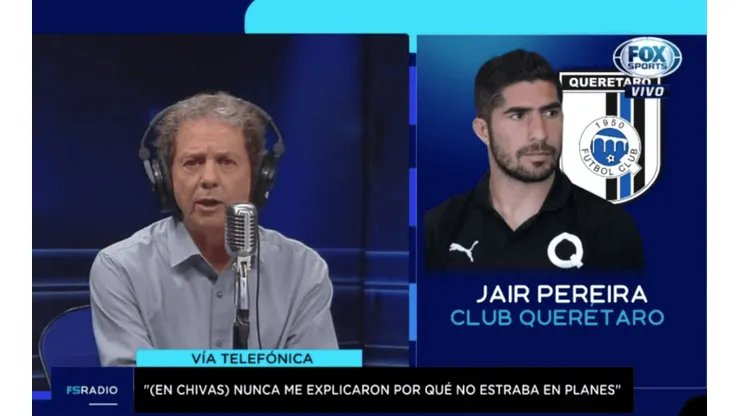 "Tomás Boy nunca fue frontal conmigo": Jair Pereira