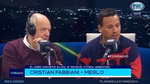 Cristian Fabbiani en 'Fox Sports Radio'.