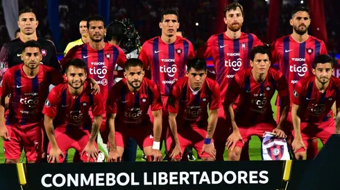 Cerro Porteño en el duelo ante San Lorenzo.