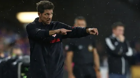 Diego Simeone, técnico de Atlético de Madrid.