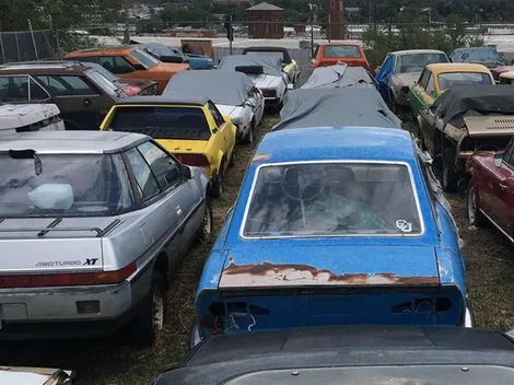 Su padre falleció y ellos crearon un sitio web para vender los 73 autos de colección que les dejó