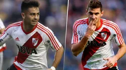 Alario subió una foto festejando el aniversario de la Libertadores 2015 y el Pity Martínez se la comentó