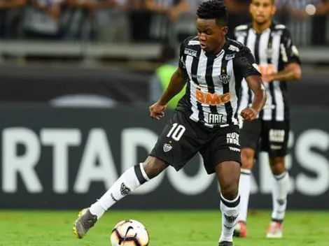 Atlético Mineiro recibió una oferta millonaria por Juan Cazares