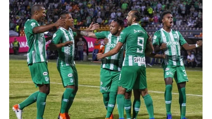 Atlético Nacional vs. CA Huila por la Liga Águila.