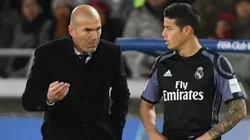 Marca: Zidane fue claro, "James debe dejar el Real Madrid lo más pronto posible"