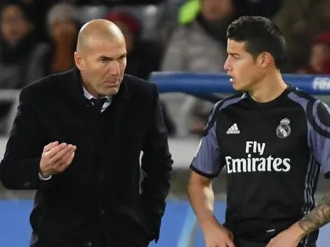 Marca: Zidane fue claro, "James debe dejar el Real Madrid lo más pronto posible"