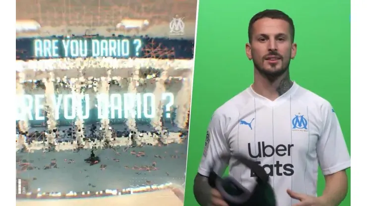 "¿Eres Darío?": el video con el que el Olympique de Marsella presentó a Benedetto