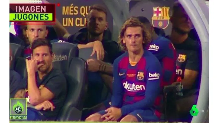 En El Chiringuito quieren creer que Messi y Griezmann no se llevan bien