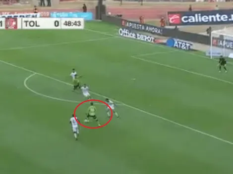 ¡El golazo de Sagal para marcar el segundo ante Toluca!