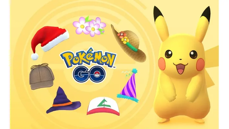 Pikachu aparecerá con sombreros diferentes toda la semana en Pokémon GO