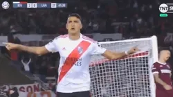 Rossi estaba sacando todo hasta que Matías Suárez clavó un golazo de cabeza