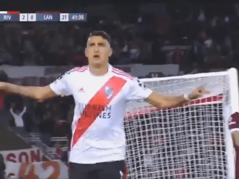 Rossi estaba sacando todo hasta que Matías Suárez clavó un golazo de cabeza