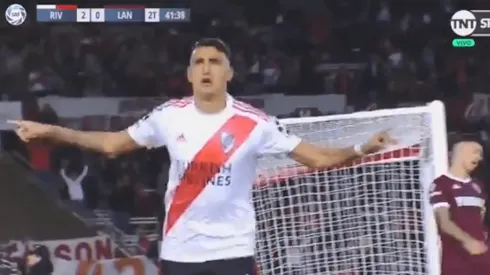 Rossi estaba sacando todo hasta que Matías Suárez clavó un golazo de cabeza