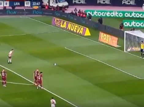 Lanús intentó jugar como el Barça, le salió mal, hizo un penal y River lo aprovechó