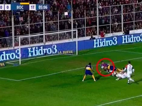 Esto es Boca: Salvio se tiró de cabeza como loco para el 1-0