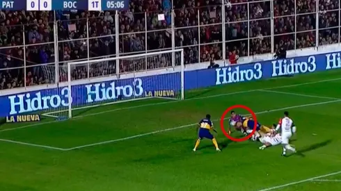 Esto es Boca: Salvio se tiró de cabeza como loco para el 1-0