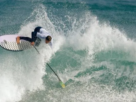 Sobre las olas, surfistas de acento inglés le dan doble alegría a Colombia en Panamericanos