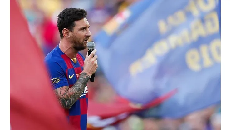 Messi subió foto de su discurso y le habló a los hinchas del Barcelona: "Que nadie dude"