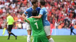 Bravo, Claudio: el chileno fue héroe y el City es campeón de la Community Shield