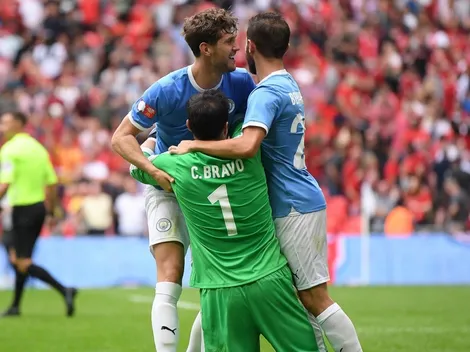 Bravo, Claudio: el chileno fue héroe y el City es campeón de la Community Shield