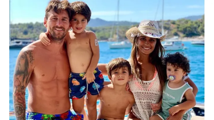 Los hijos de Leo Messi, listos para ver Barcelona en el Joan Gamper