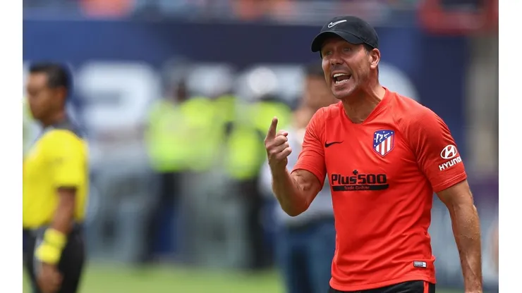 Diego Simeone, con la lengua picante.