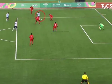 Anoten su nombre: Valenzuela metió para Argentina el mejor gol de los Panamericanos