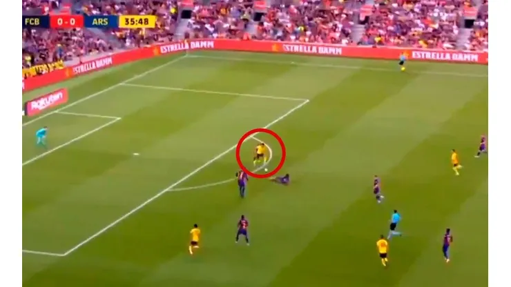 Gol de Aubameyang.
