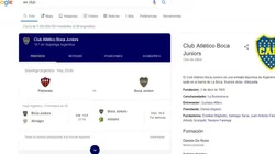 Explotaron las redes: si en Google buscás "ex club" aparecen los partidos de Boca