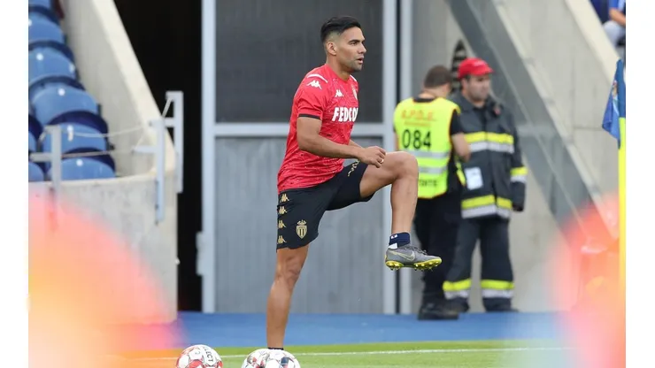 Falcao se entrena con el Mónaco. (Getty)