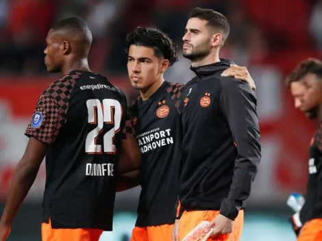 El PSV no pasó del empate con Chucky Lozano en la banca y Erick Gutiérrez de titular