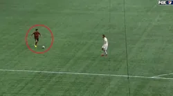 Así se inició el gol de Atlanta United.