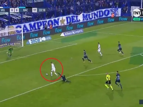 ¡Qué viva el fútbol! Vélez la arrancó en su propio campo y Domínguez la clavó en el ángulo