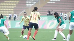 Selección Colombia femenina en los Juegos Panamericanos 2019.