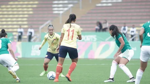 Selección Colombia femenina en los Juegos Panamericanos 2019.