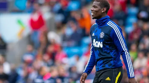Foto de Paul Pogba, jugador de Manchester United.