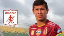Rafael Carrascal, jugador del América de Cali.