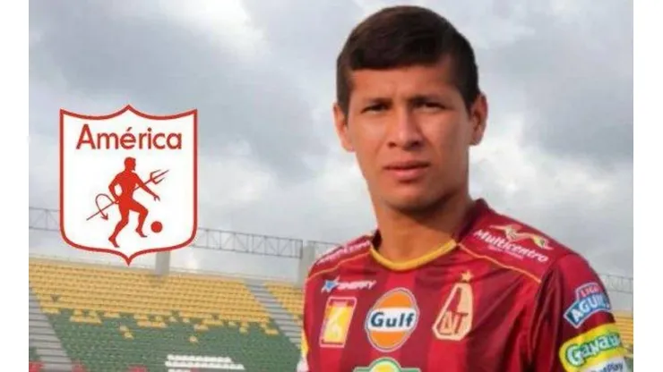 Rafael Carrascal, jugador del América de Cali.