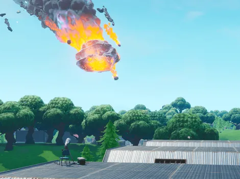 Fortnite: ¡Un telescopio y centro de investigación del meteorito aparecen en Polvorín Polvoriento!