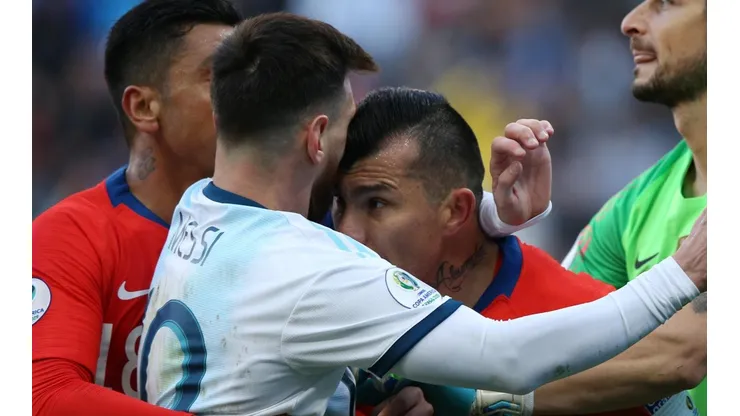 Lionel Messi estalló durante la Copa América.