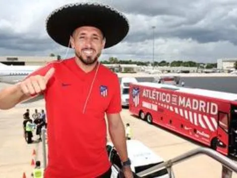 Héctor Herrera llegó a San Luis junto al Aleti y agradeció el trato de la afición