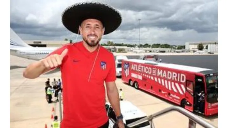 Héctor Herrera llegó a San Luis junto al Aleti y agradeció el trato de la afición