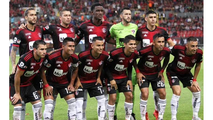 La probable alineación de Atlas para recibir a Santos