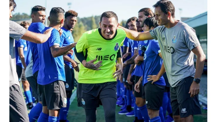 Marchesín fue recibido como todo un novato en el Porto