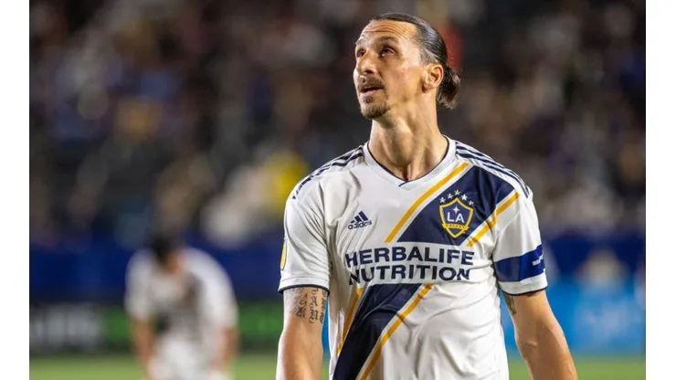 Zlatan Ibrahimovic en Los Ángeles Galaxy.