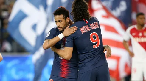 Neymar y Edinson Cavani juntos.