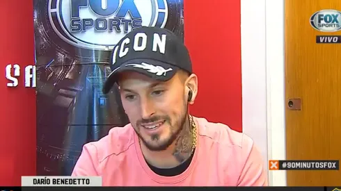 Foto de Dario Benedetto y Sebastián Vignolo.