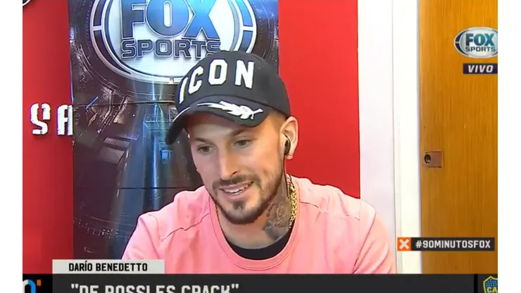 Foto de Dario Benedetto y Sebastián Vignolo.