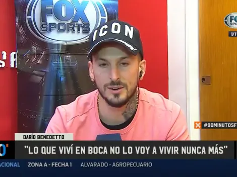 Benedetto: "Lo que viví en Boca no lo voy a vivir más en ningún lado"